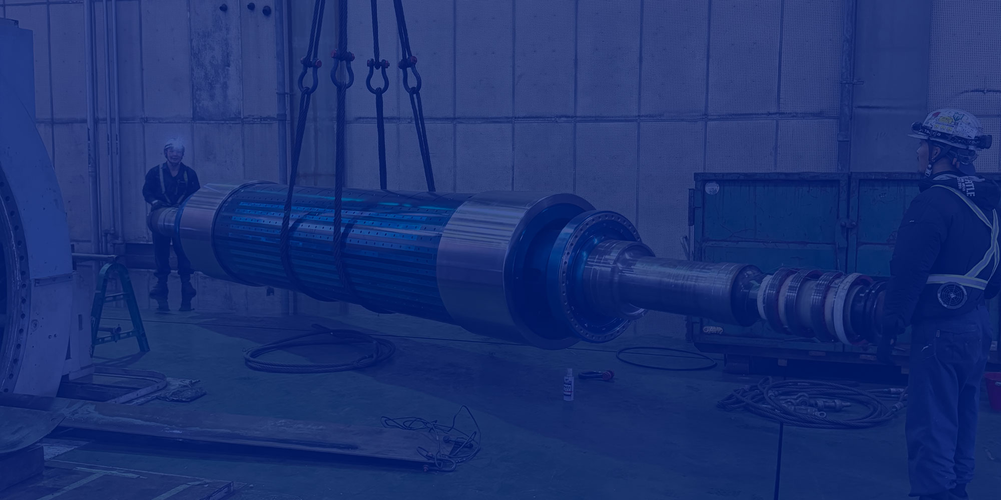 “重力”に挑む。 産業機械 の据付・撤去・移設 はグラビティ 